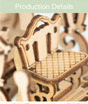 Robotime 3D Wooden Puzzle Games Assembly Model Kits Toys for Kids