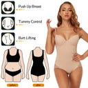 Slimming Women Bodysuit with Built-In Bra for Tummy Control