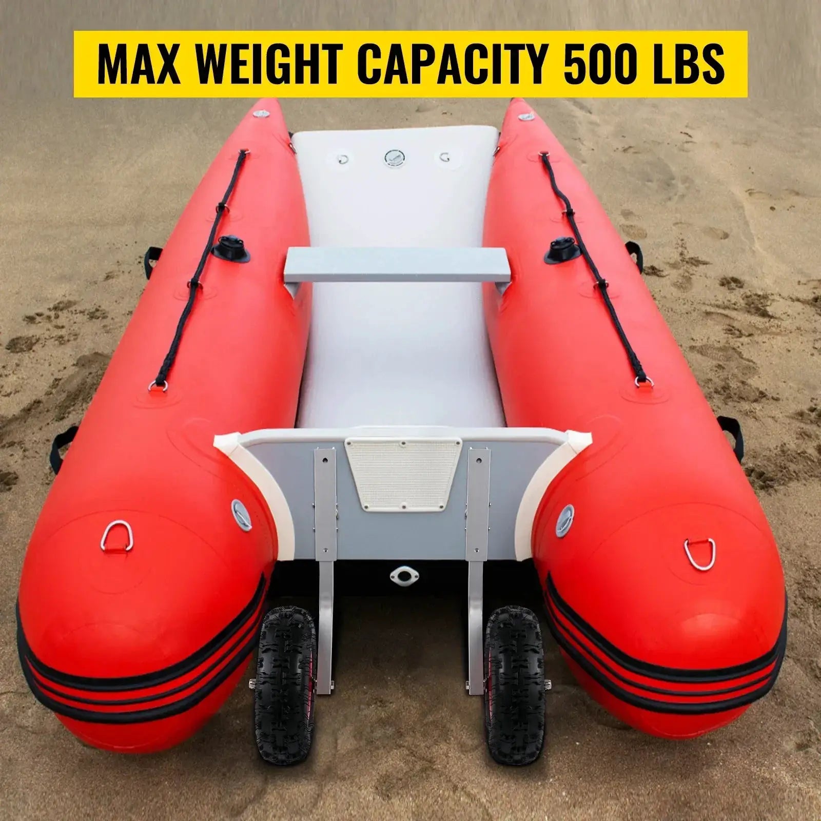 VEVOR 2 Pack Inflatable Boat Launching Wheel 227 KG Capacity