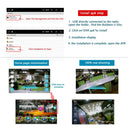 Podofo Dash Cam ADAS Car DVR Advanced Collision Warning System