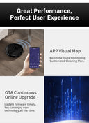 ABIR X6 Robot Vacuum Cleaner 6000PA Visual Navigation