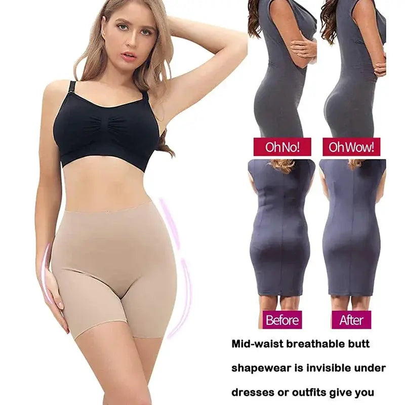 Thigh Slimmer Shapewear Panties High Waist Tummy Control
