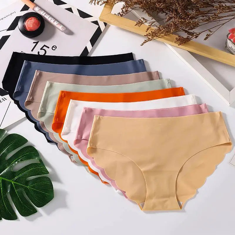 Lum Essence Seamless Briefs Soft Low Rise Panties Comfort