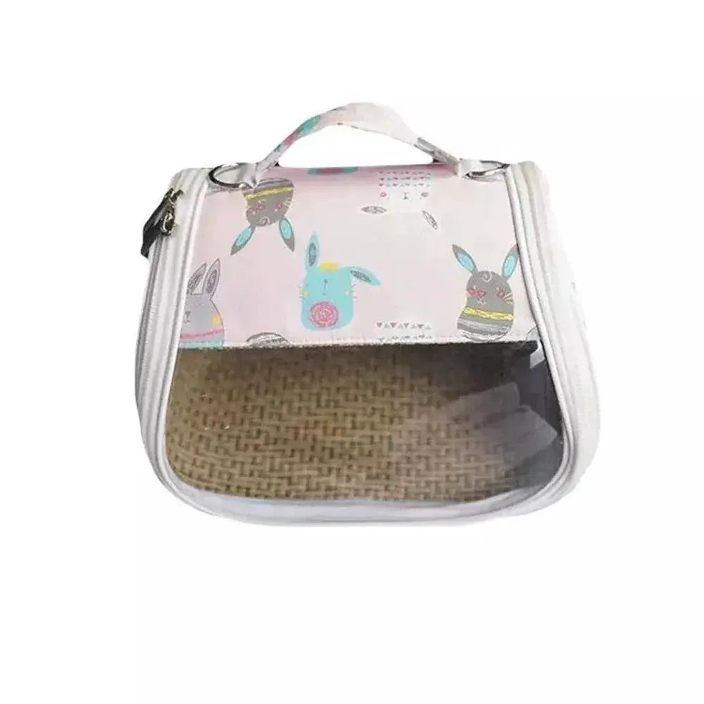 FeatherVoyage Portable Bird Carrier Parrot Travel Cage