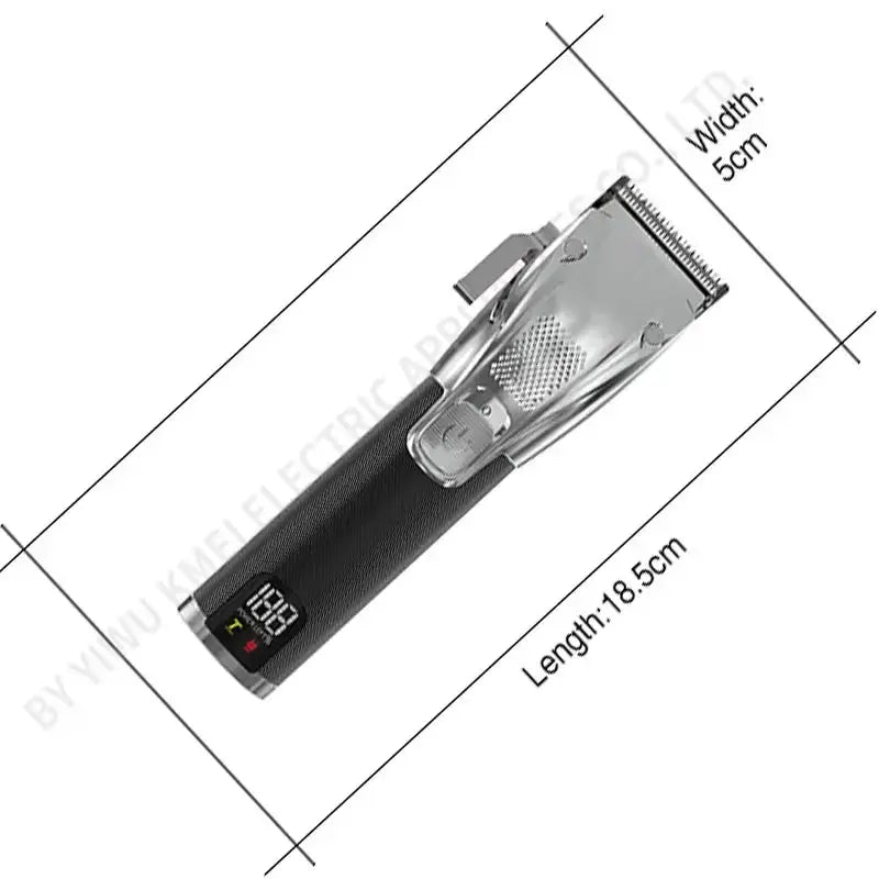 K33S Adjustable Barber Electric Hair Clipper Rechargeable