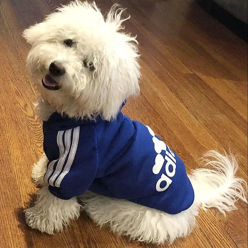Winter Dog Adidog Sport Hoodies For Stylish Warm Pets
