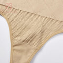 High Waist Seamless Body Shaper Briefs Firm Control Thong