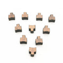 10PCS High-Performance Carbon Brushes for Electric Motors Set