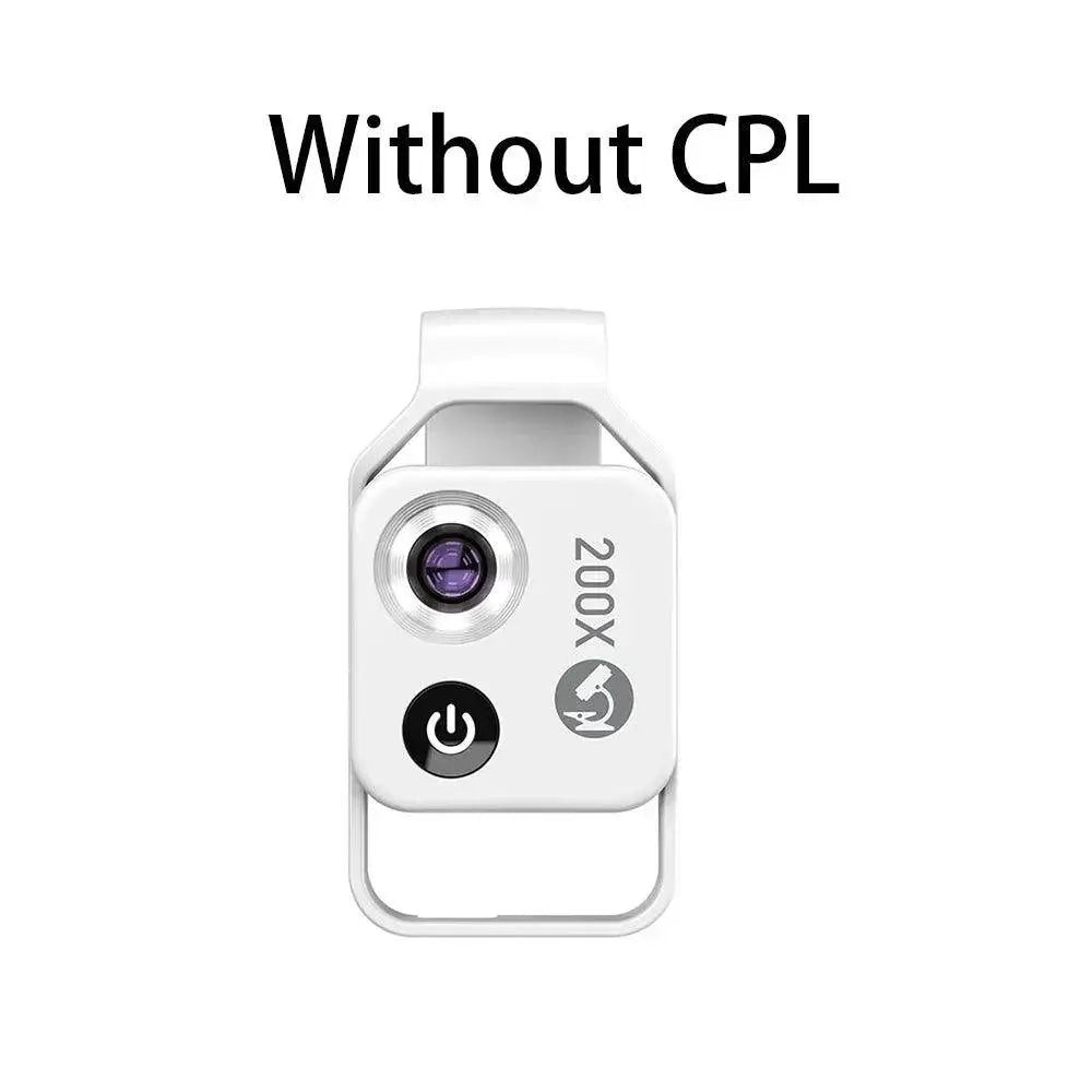 Smartphone Microscope Lens With LED Light High Resolution