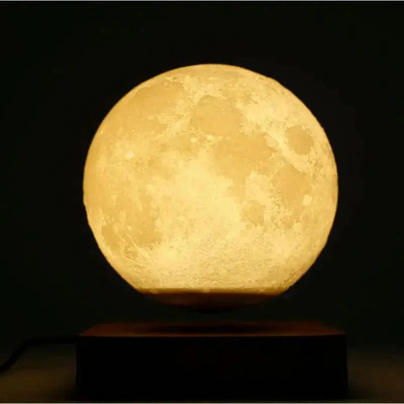 Magnetic Levitation 3D Moon Lamp LED Night Light Decor