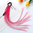 Colorful Girls Ponytail Headbands Beauty Hair Bands Kids