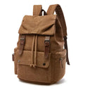 Vintage Canvas Backpack 20L Anti Theft