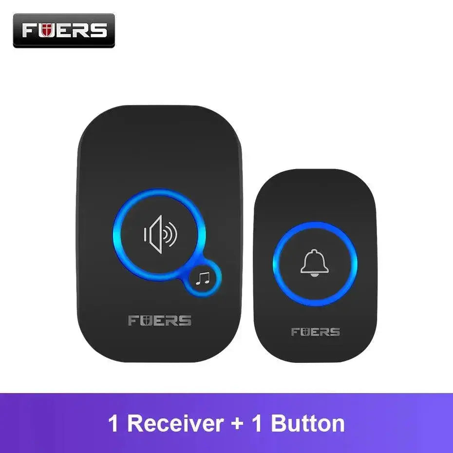 Fuers Smart Wireless Doorbell With Advanced Security Alerts