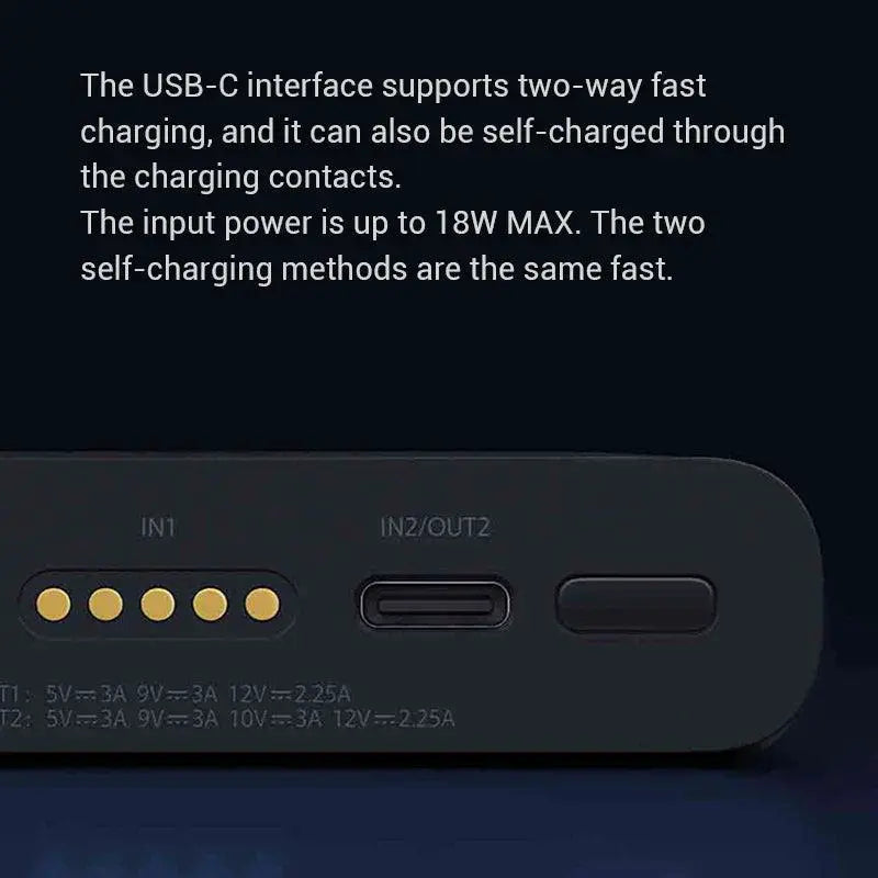 Xiaomi 30W Wireless Power Bank 10000mAh Portable Qi Charger