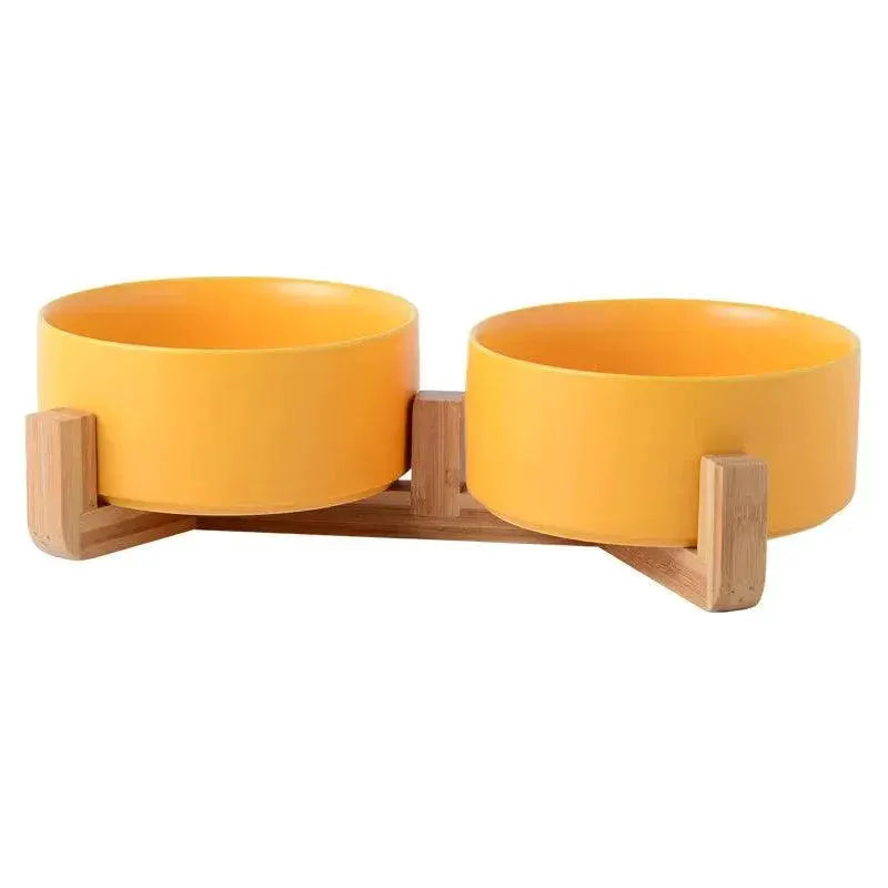 Eco Ceramic Pet Feeding Bowls for Pets — Gray