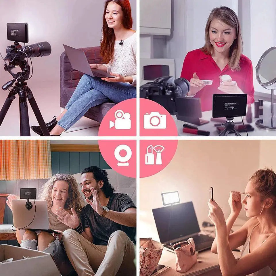 LED Studio Light Panel Kit Elevate Your Content Creation