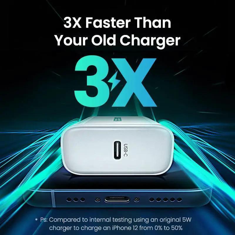 Lightning Fast USB C Charger Quick Charge Technology