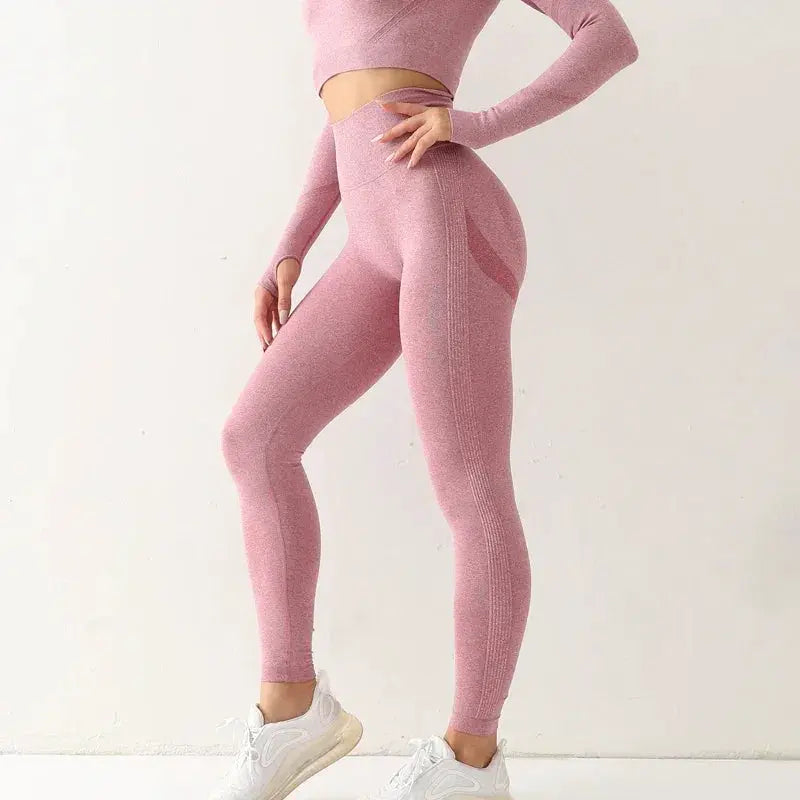 Leggings For Fitness Women Seamless High Waist Quick Dry