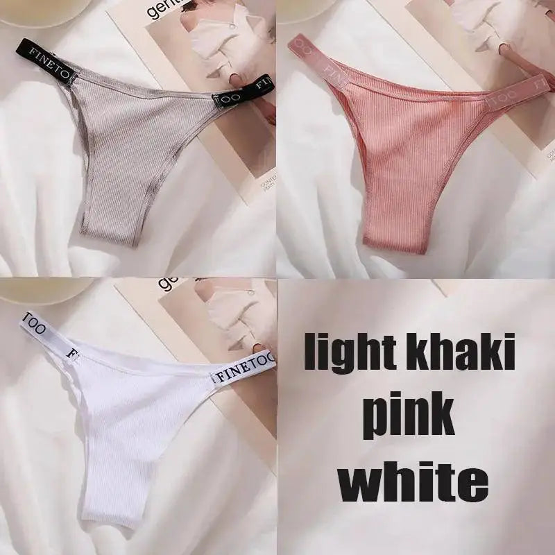 Breathable Cotton Panties Set for Women — product view 16