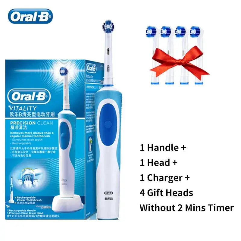 Oral B Vitality Electric Toothbrush Deep Clean For Adults