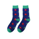 Playful Avocado & Sushi Animal Socks - Happy Cotton Blend