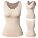 Plus Size Tummy Control Shapewear with Built-in Bra