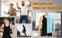 Men's Slimming Body Shaper Corset Vest Shirt Compression