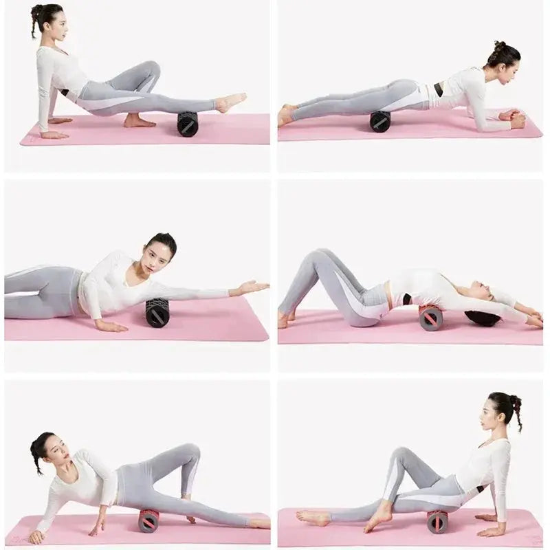 Telescopic Roller Yoga Column Foam Fitness Muscle Relaxer - OurLum.com