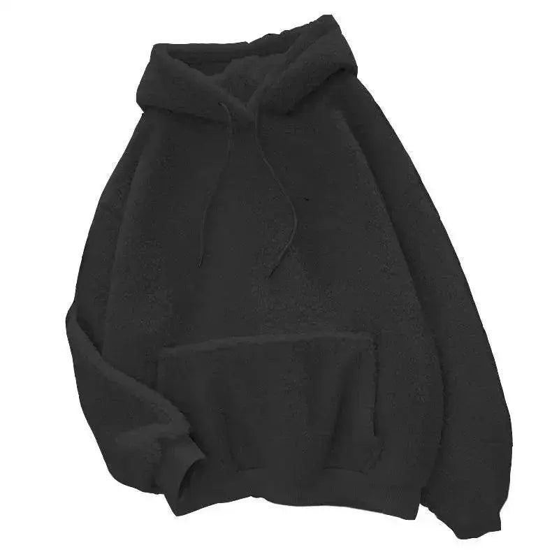 Warmth Velvet Cashmere Hoodie for Winter — product view 16