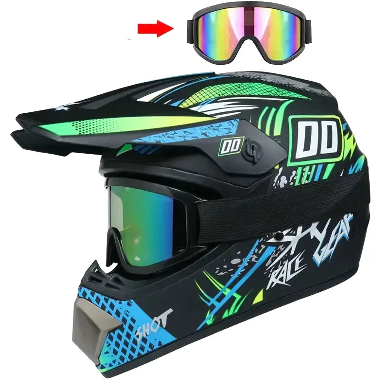 Children Offroad Motorcycle Helmet — product view 1