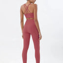 Nylon Yoga Set Women - Breathable Quick-Dry