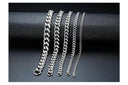 Vnox 3-11mm Chunky Miami Curb Chain Bracelet for Men