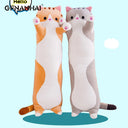 1pc 50-130CM Long Animal Cat Plush Toys Pillows for Comfort