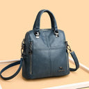 High Quality Leather Backpack Women Shoulder Bags Mochila