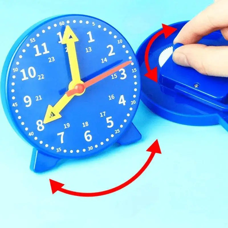 Montessori Clock Colorful Clocks For Fun Preschool Learning
