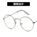 Retro Vintage Round Metal Sunglasses for Women UV400 Shades