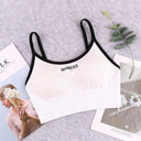 Cotton Sports Bra: Stylish Crop Top for Gym and Fashion