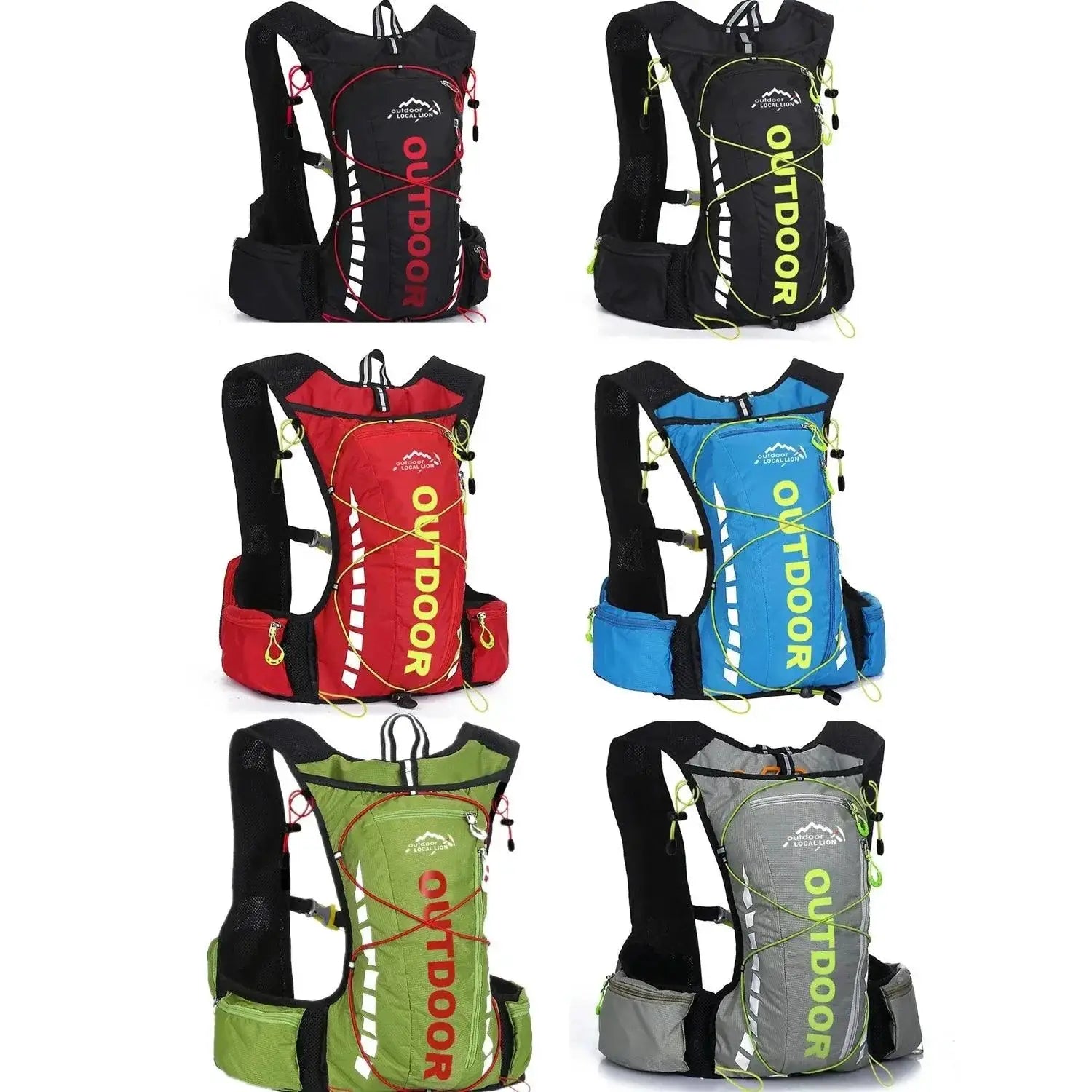 8L Waterproof Adventure Backpack With Hydration System