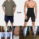 Men's High Waist Slimming Body Shaper Compression Shorts
