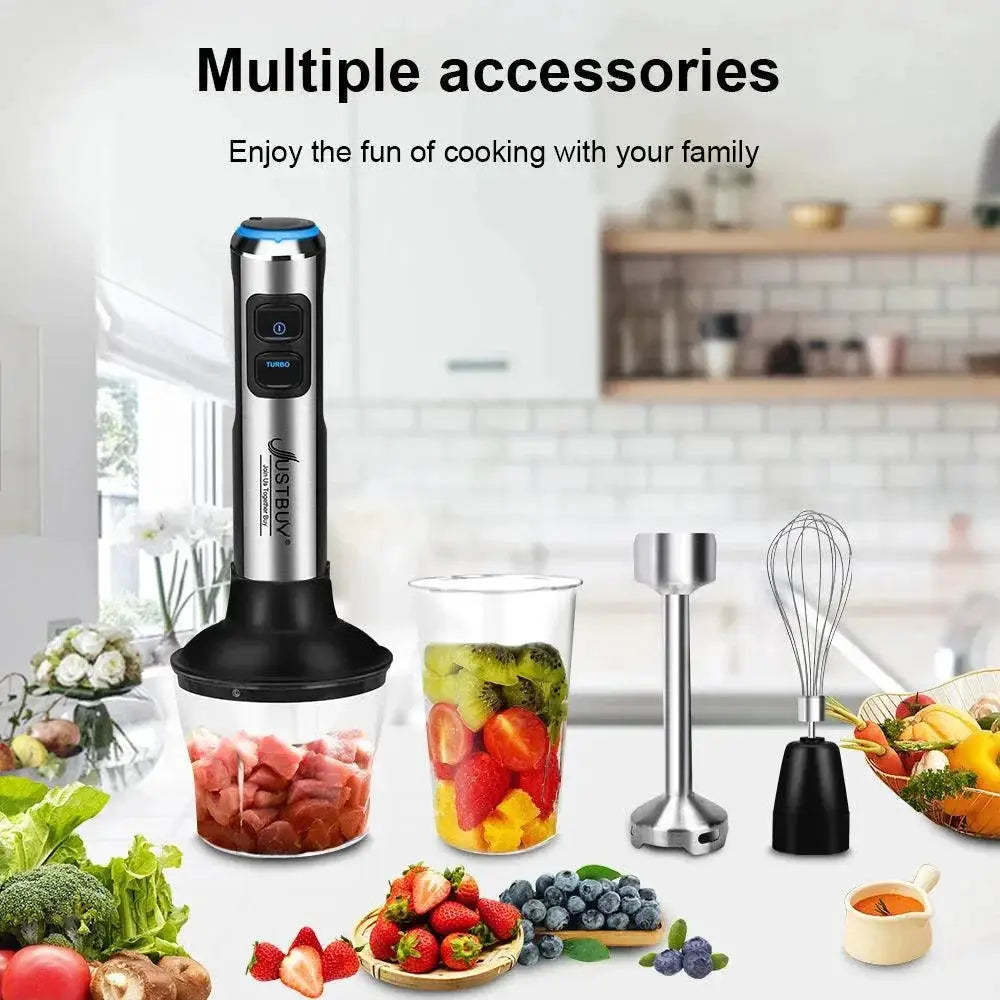 Led Factory Price 1500W 6 In 1 Electric Stick Blender