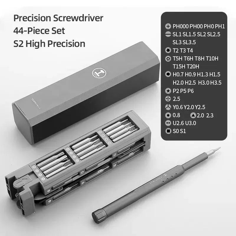 Precision Magnetic Screwdriver Kit Mini Case 30 40 44 Bits