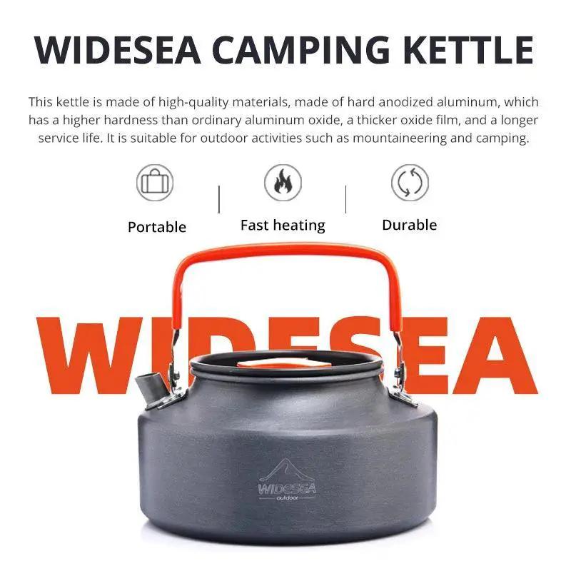 Aluminium Alloy Camping Cookware Set For Hiking Travel