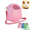 Small Pet Carrier Rabbit Cage Hamster Chinchilla Travel Bag