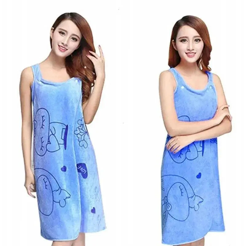Ultra Fast Drying Wearable Bath Towel For Stylish Women