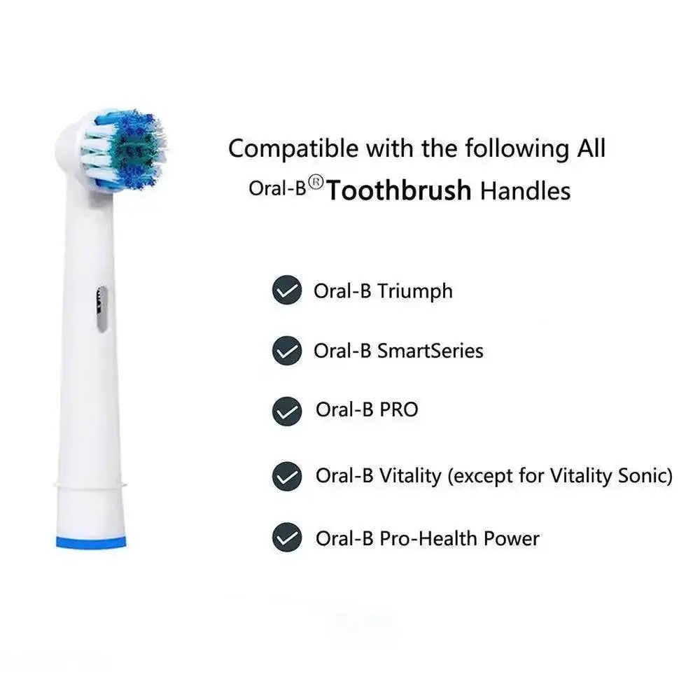 Oral B Compatible Brush Heads 20 Pack For Enhanced Care