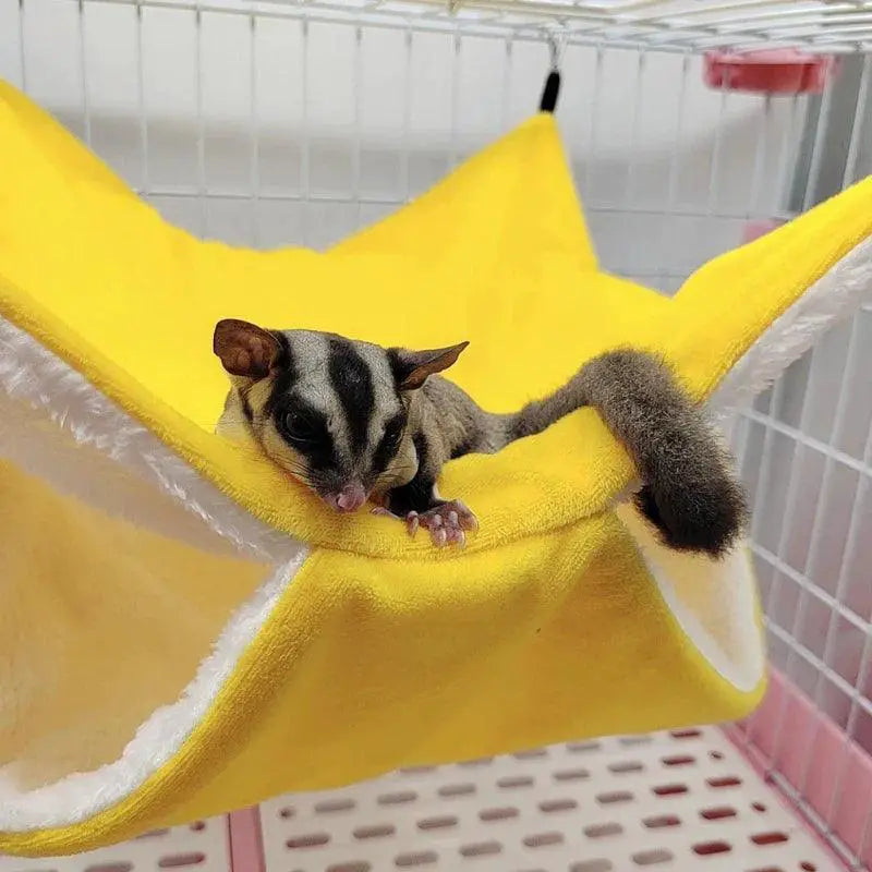 Cozy Plush Hammock For Small Pets Warm Sleeping Bag House