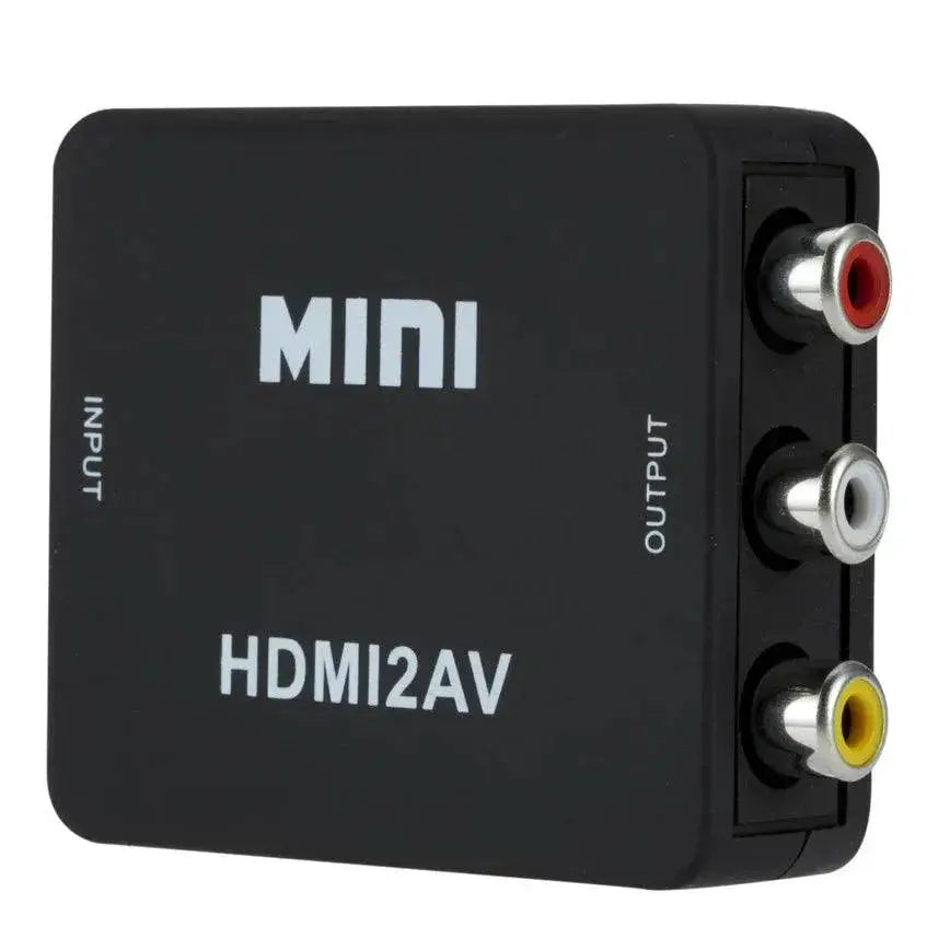 Grwibeou HDMI to RCA AV Converter Ultimate Video Enhancement