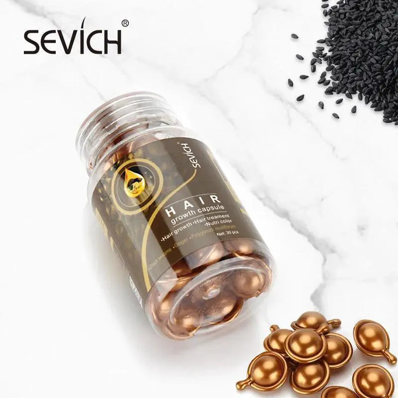 Ginger Hair Repair Capsules For Natural Thickness Growth