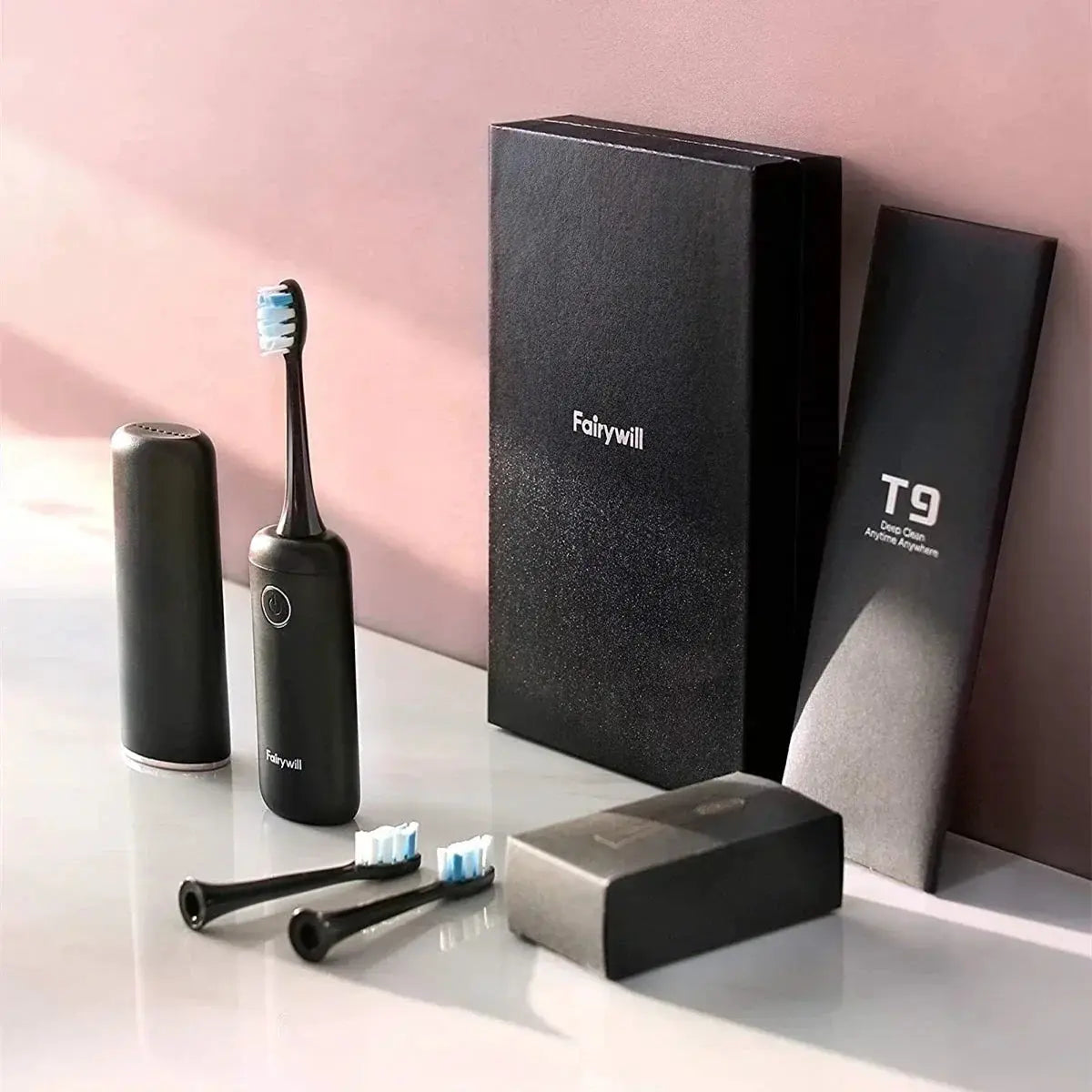 Fairywill Sonic Electric Toothbrush Smart Timer Waterproof