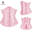Jacquard Waist Shaper Bodysuit for Women Comfort Corset